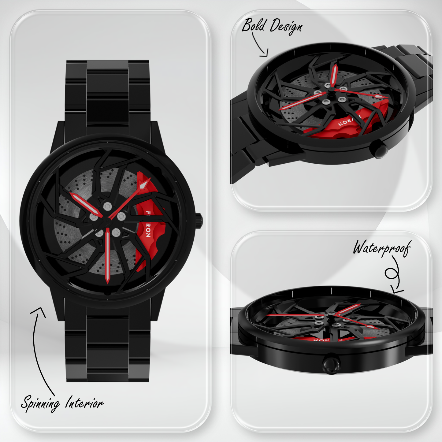 Fivron® - P1 Spinning Watch