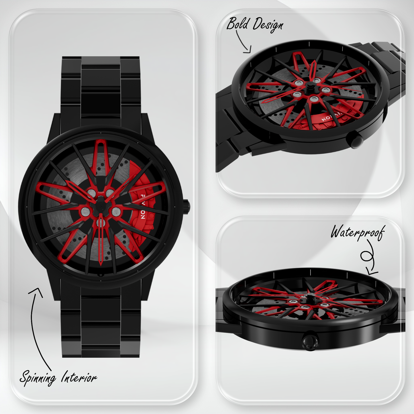 Fivron® - SVJ Spinning Watch