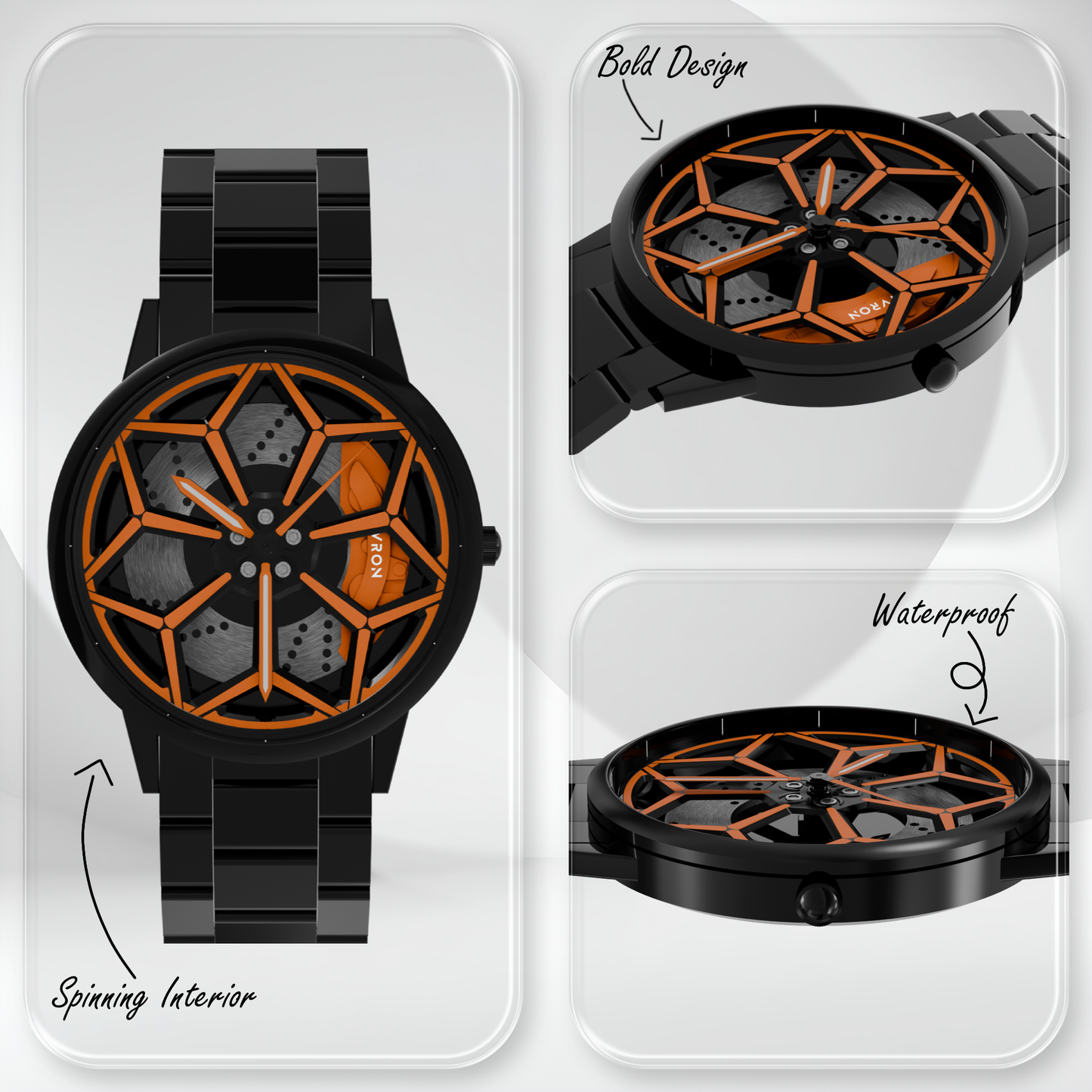Fivron® - URUS Spinning Watch