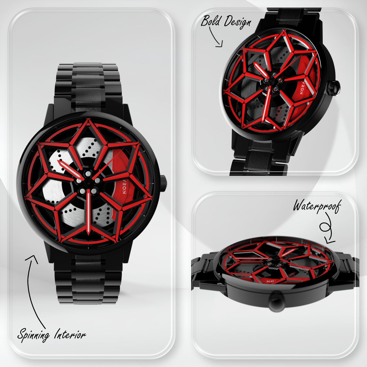 Fivron® - URUS Spinning Watch
