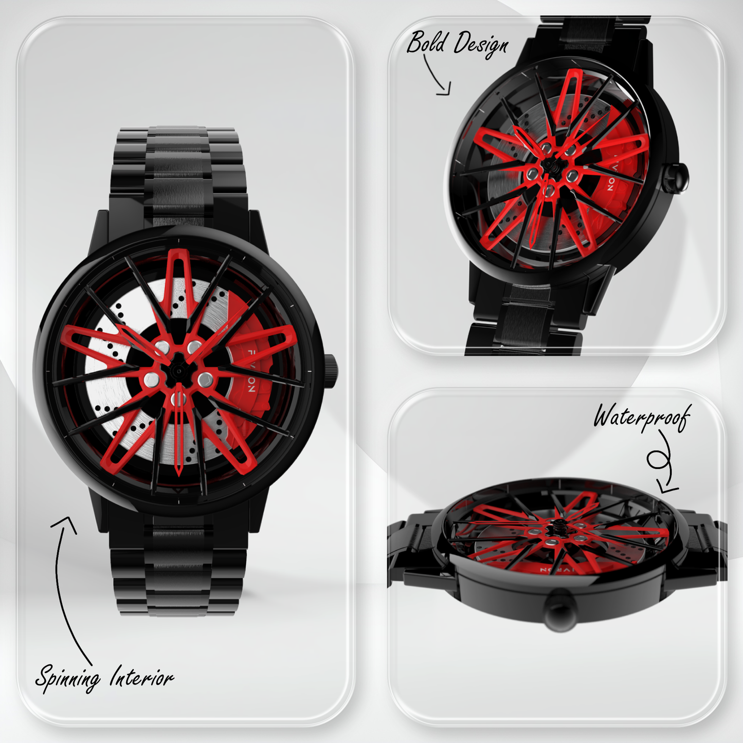 Fivron® - SVJ Spinning Watch
